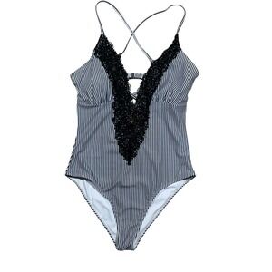 Cupshe "Wish You Well" Lace One-Piece Women's XL Swimsuit New Without Tags